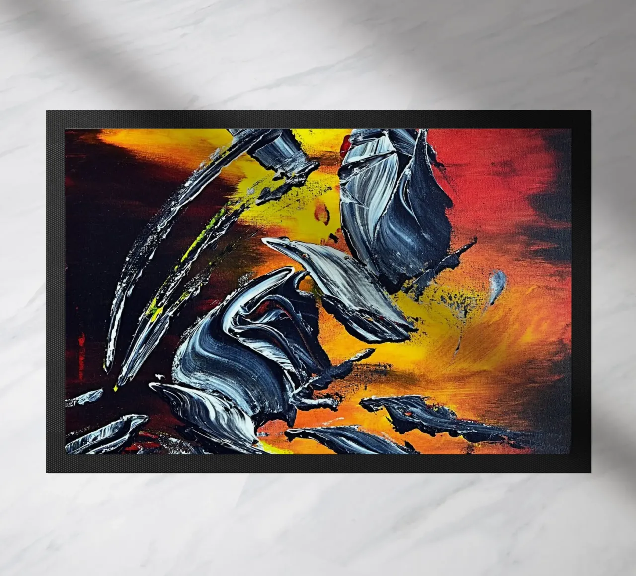 ASCENSION product.type.doormat common.byCreator Thierry Vobmann Abstract painting