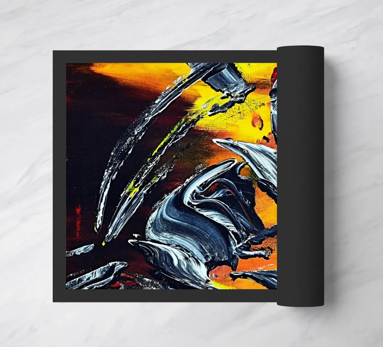 ASCENSION product.type.doormat common.byCreator Thierry Vobmann Abstract painting