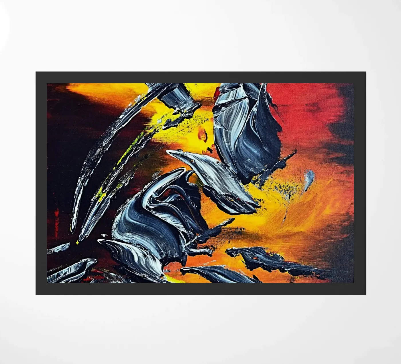 ASCENSION zerbino da Thierry Vobmann Abstract painting