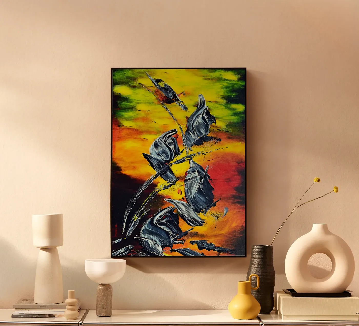 ASCENSION Acryl-Glas von Thierry Vobmann Abstract painting