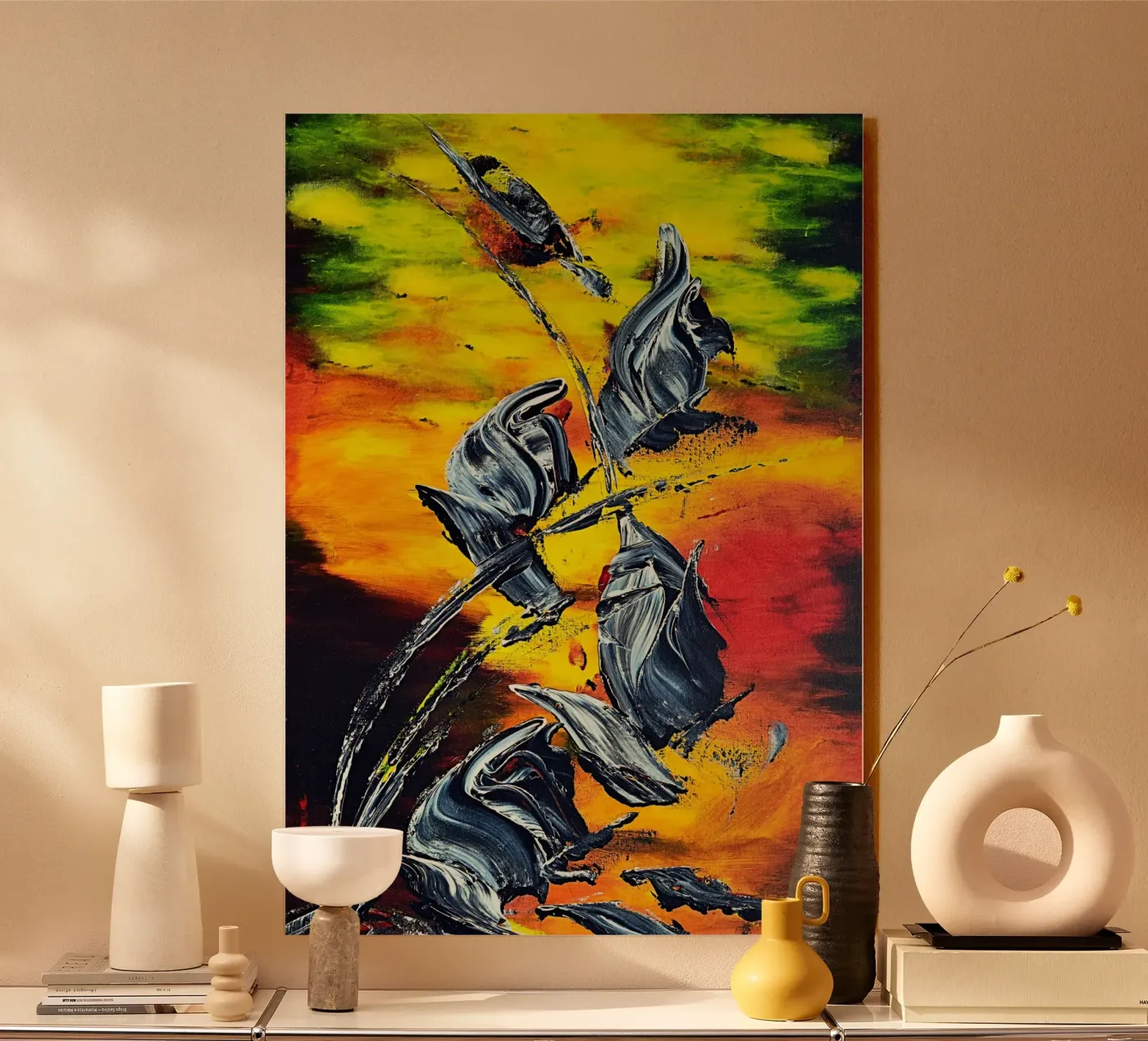 ASCENSION Acryl-Glas von Thierry Vobmann Abstract painting