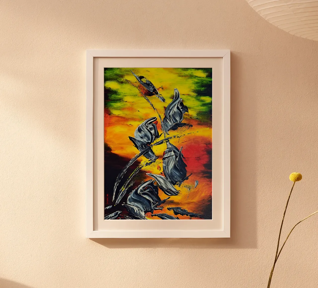 ASCENSION poster da Thierry Vobmann Abstract painting