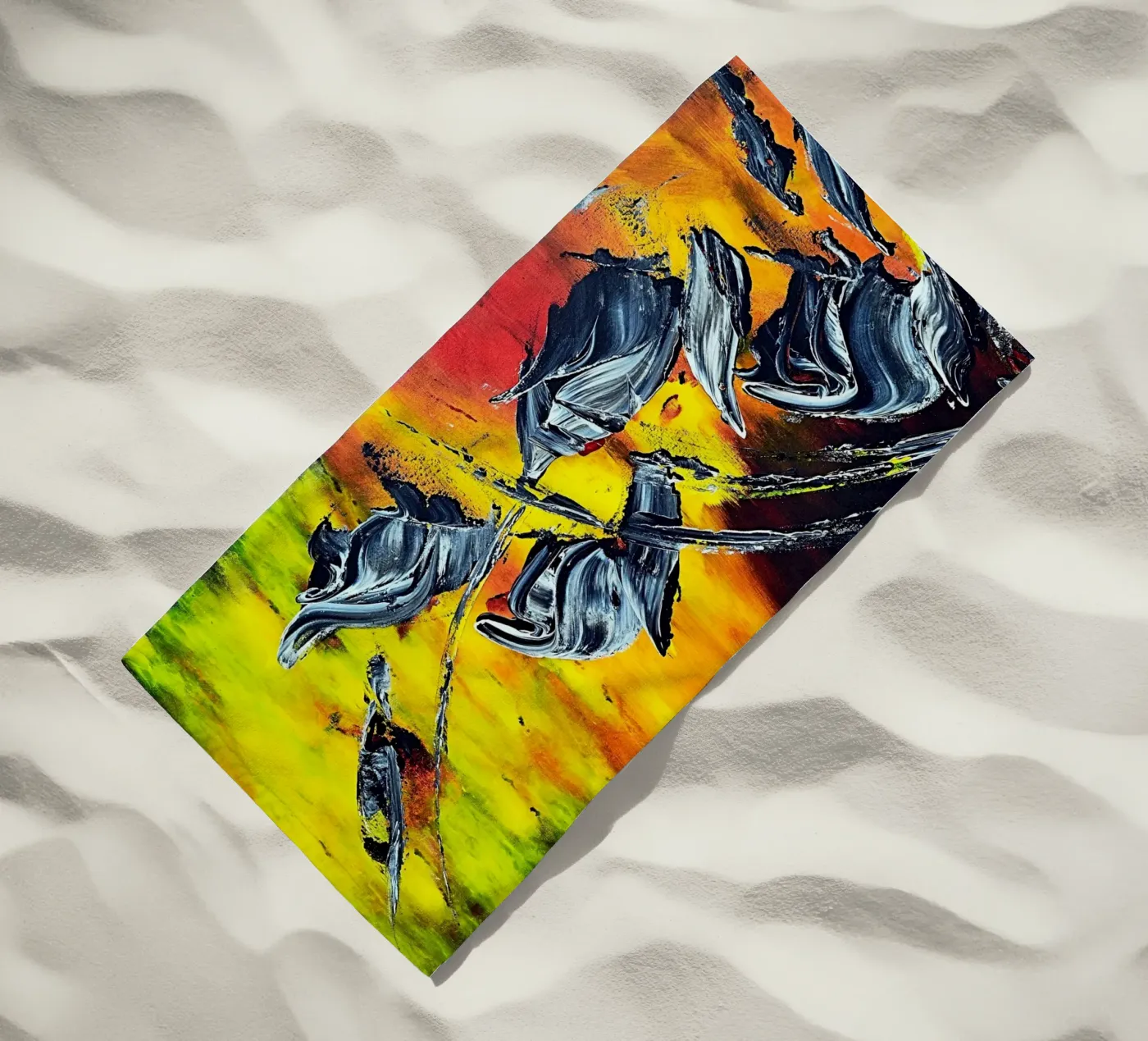 ASCENSION telo mare da Thierry Vobmann Abstract painting