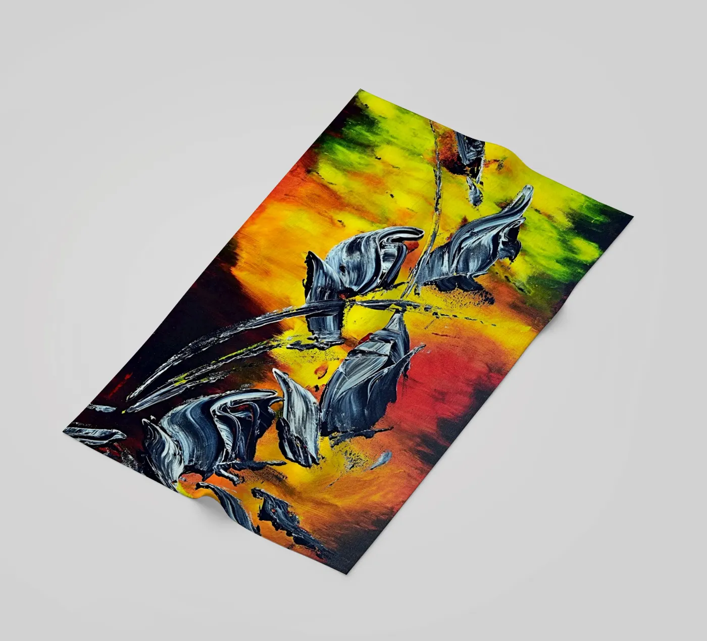 ASCENSION telo mare da Thierry Vobmann Abstract painting