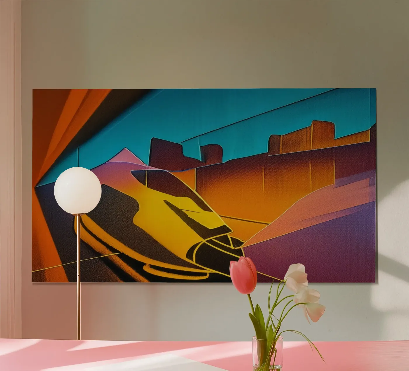 Excursion_view from station_3 poster by Abstract Art by LK