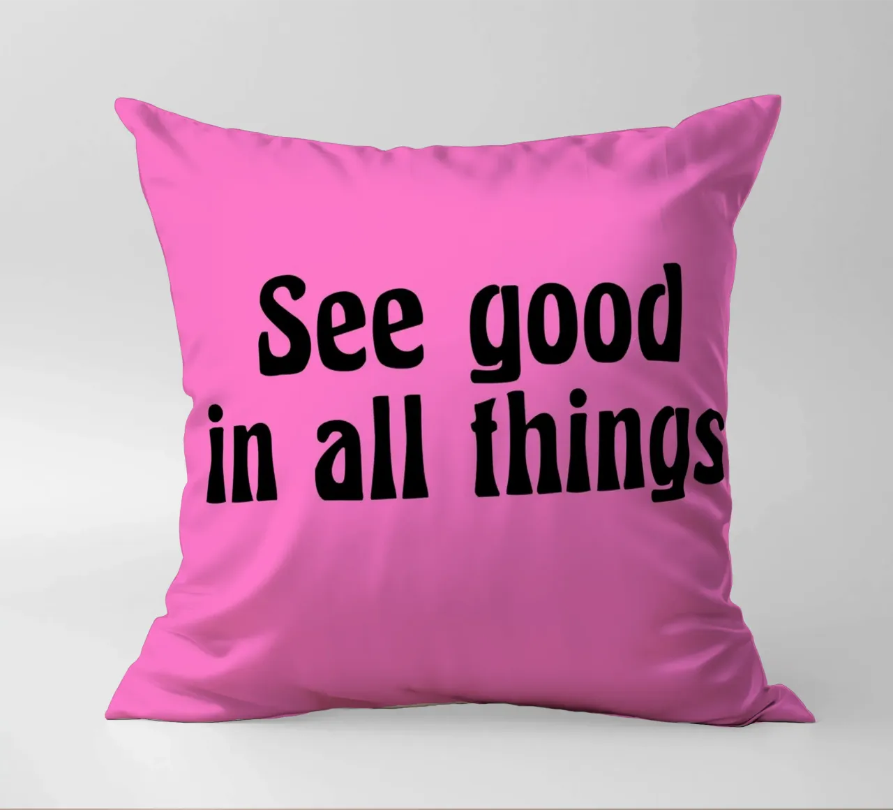 See good in all things cuscino da Hej Ibiza by Ute Arnold