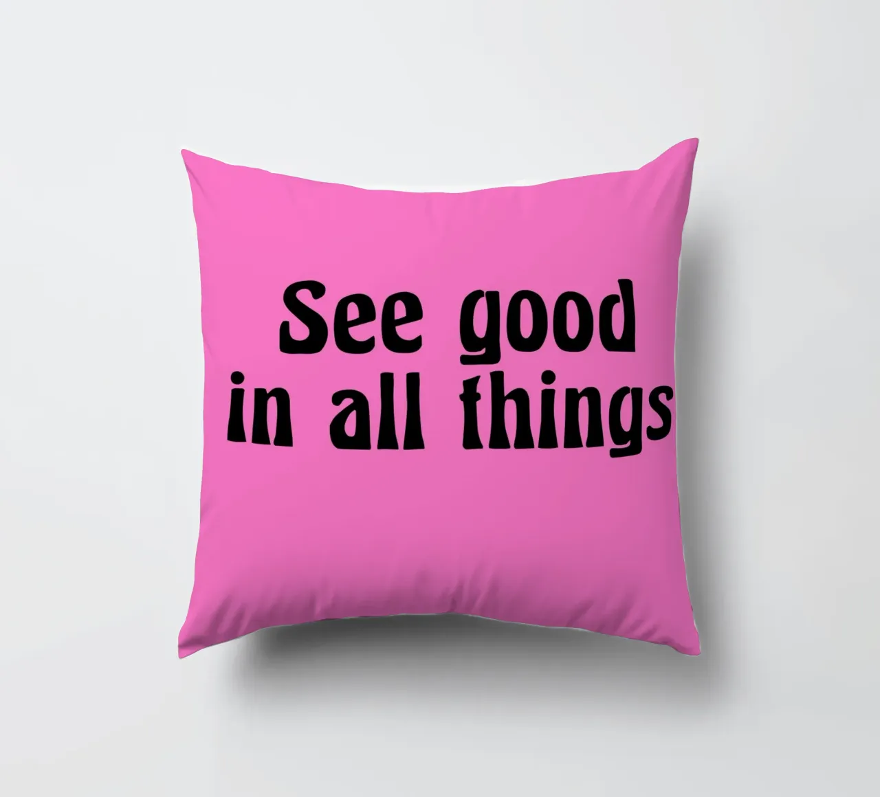 See good in all things cuscino da Hej Ibiza by Ute Arnold