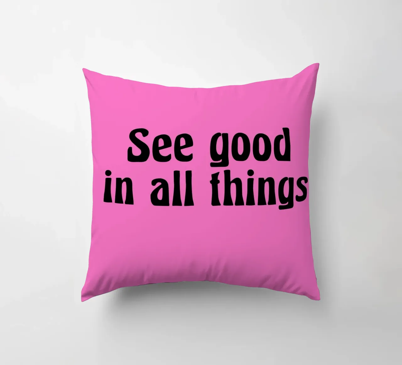 See good in all things cuscino da Hej Ibiza by Ute Arnold