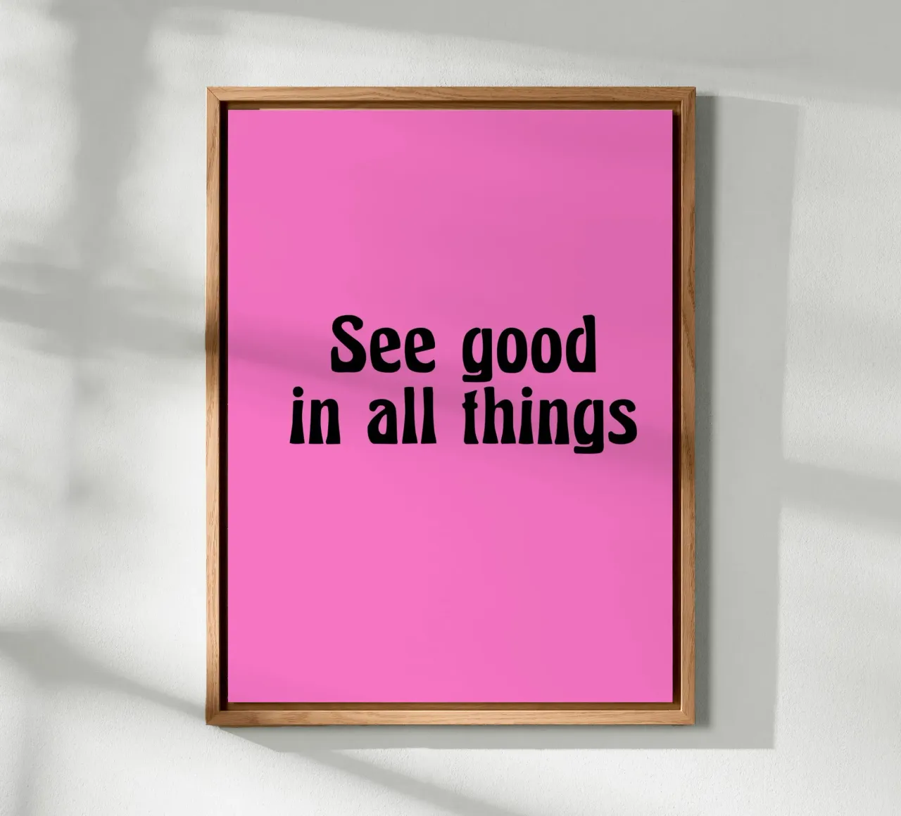 See good in all things alluminio dibond da Hej Ibiza by Ute Arnold