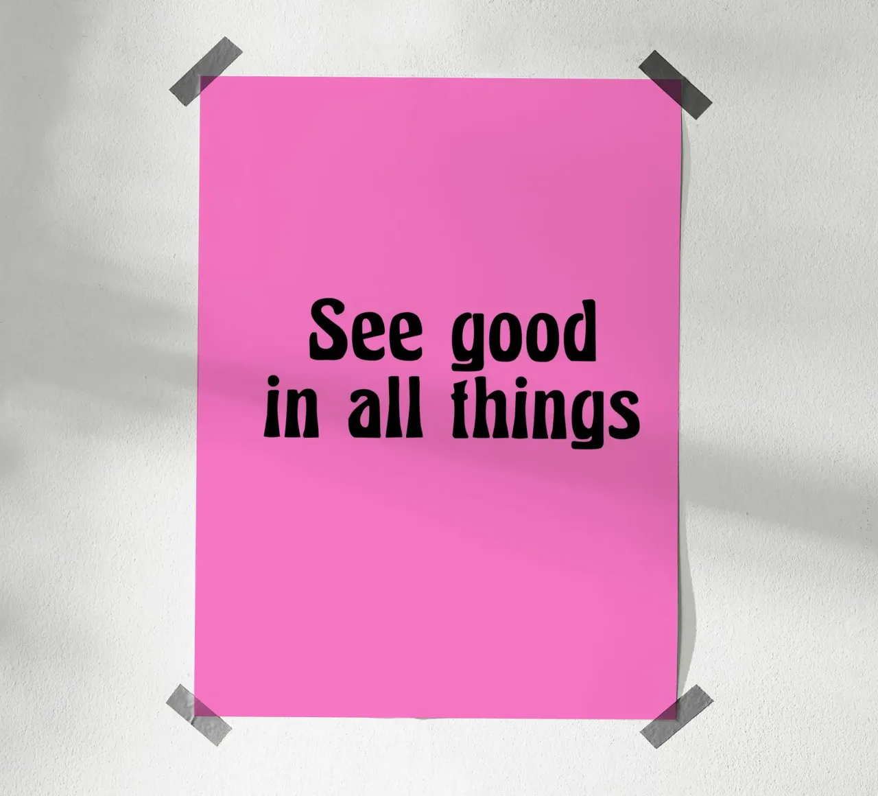 See good in all things carta hahnemühle da Hej Ibiza by Ute Arnold