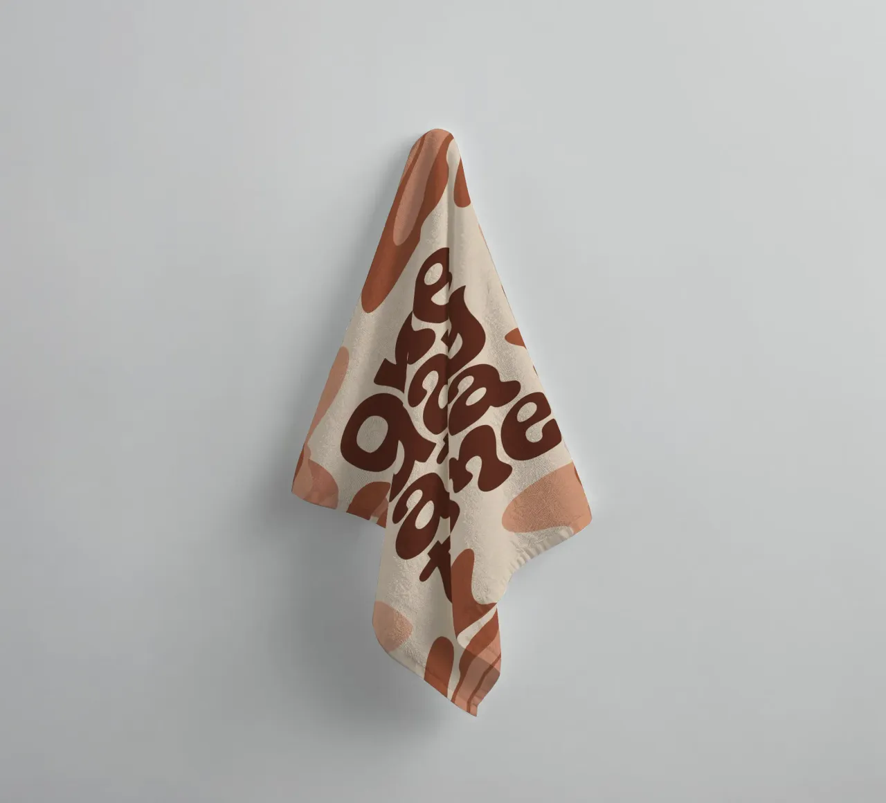 One Day at a Time – Boho Pastel Motivational Design asciugamano da bagno da Soleil Basque