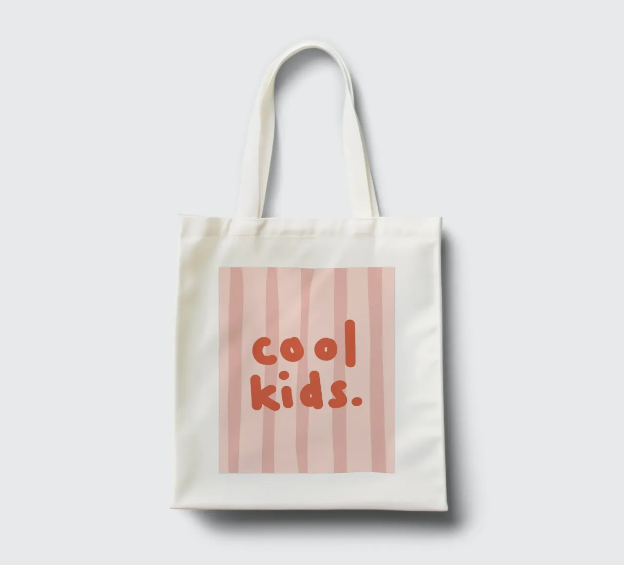 Cool kids pink tote bag by we line studio - design