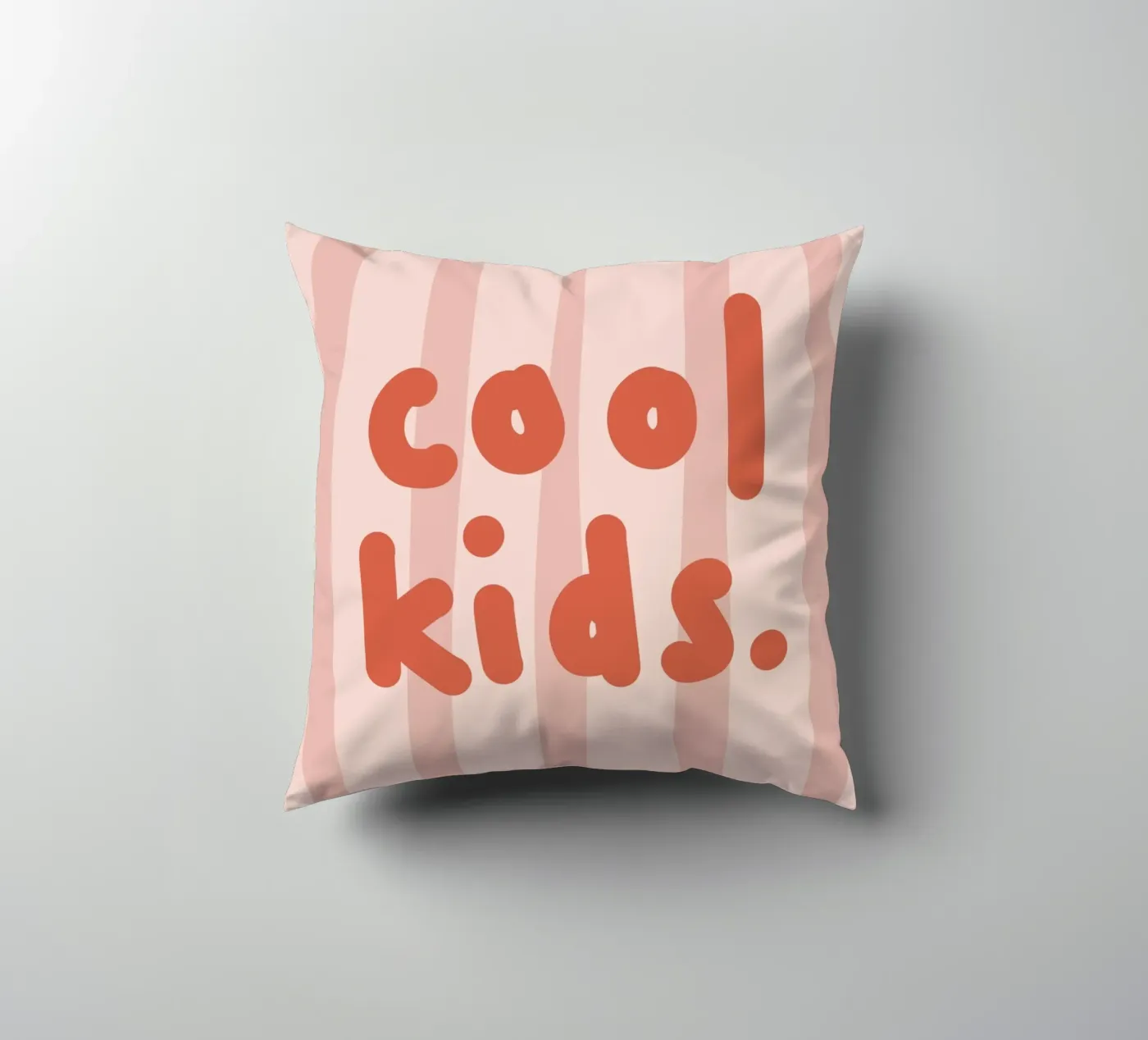 Cool kids pink Kissen von we line studio - design