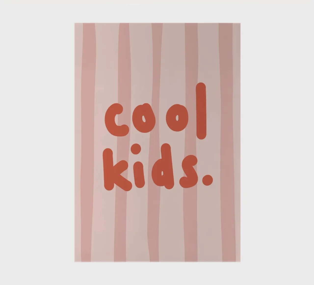 Cool kids pink notebook by we line studio - design