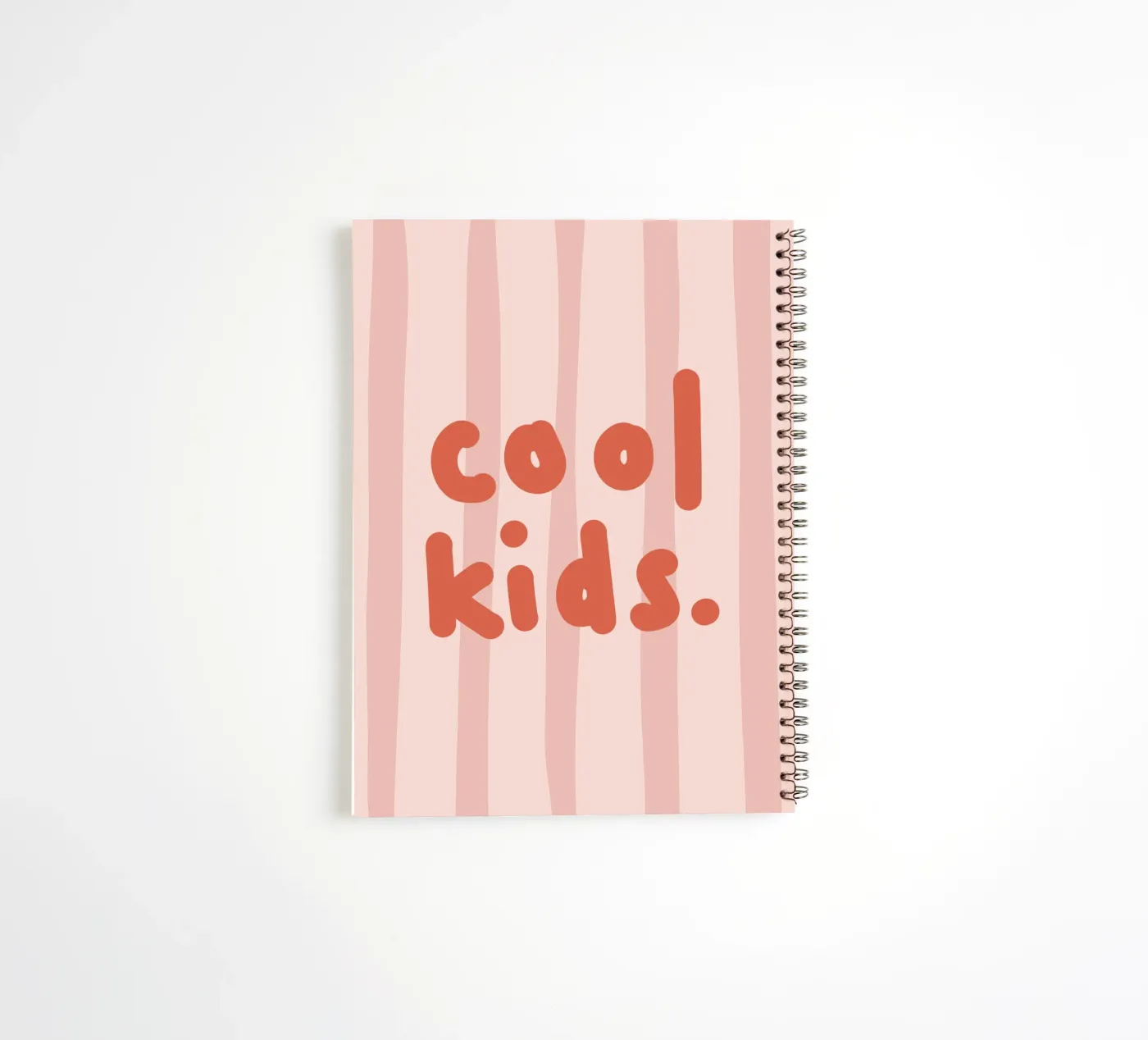 Cool kids pink diario ad anelli da we line studio - design