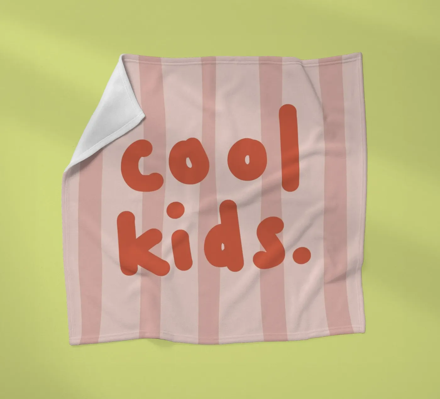 Cool kids pink plaid polaire de we line studio - design