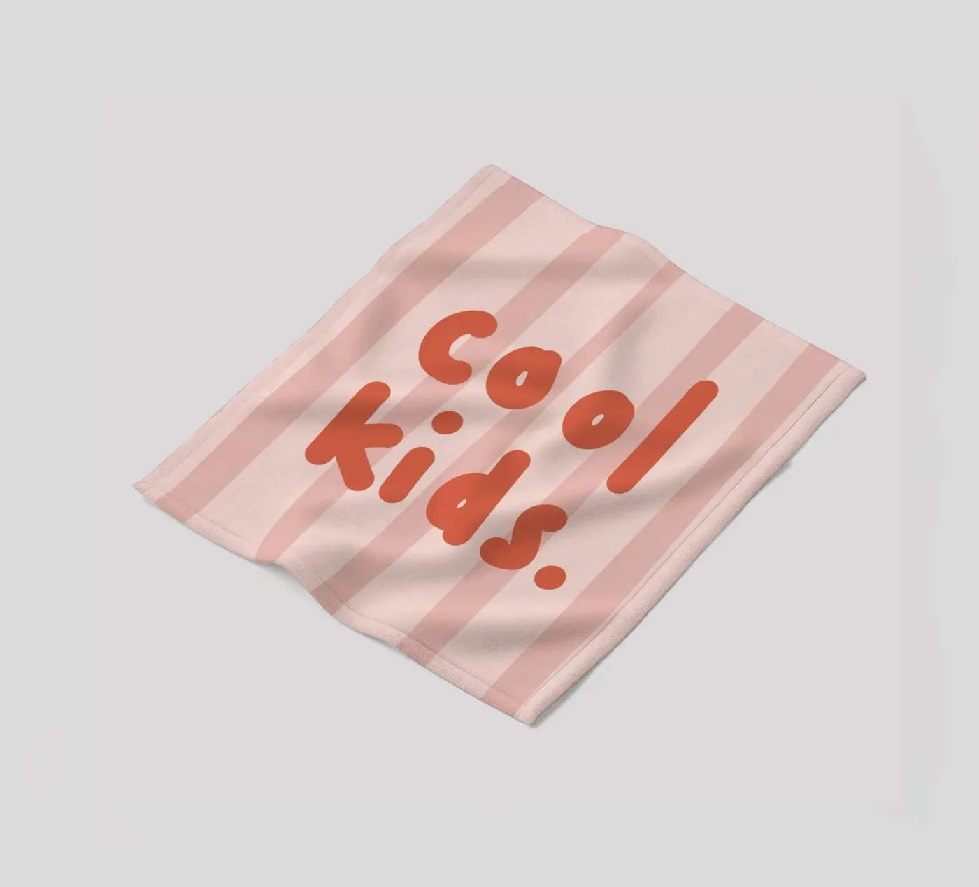 Cool kids pink coperta in pile da we line studio - design