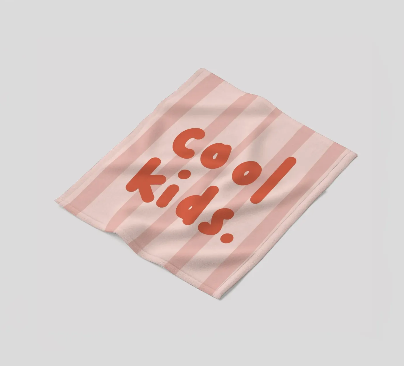 Cool kids pink plaid polaire de we line studio - design
