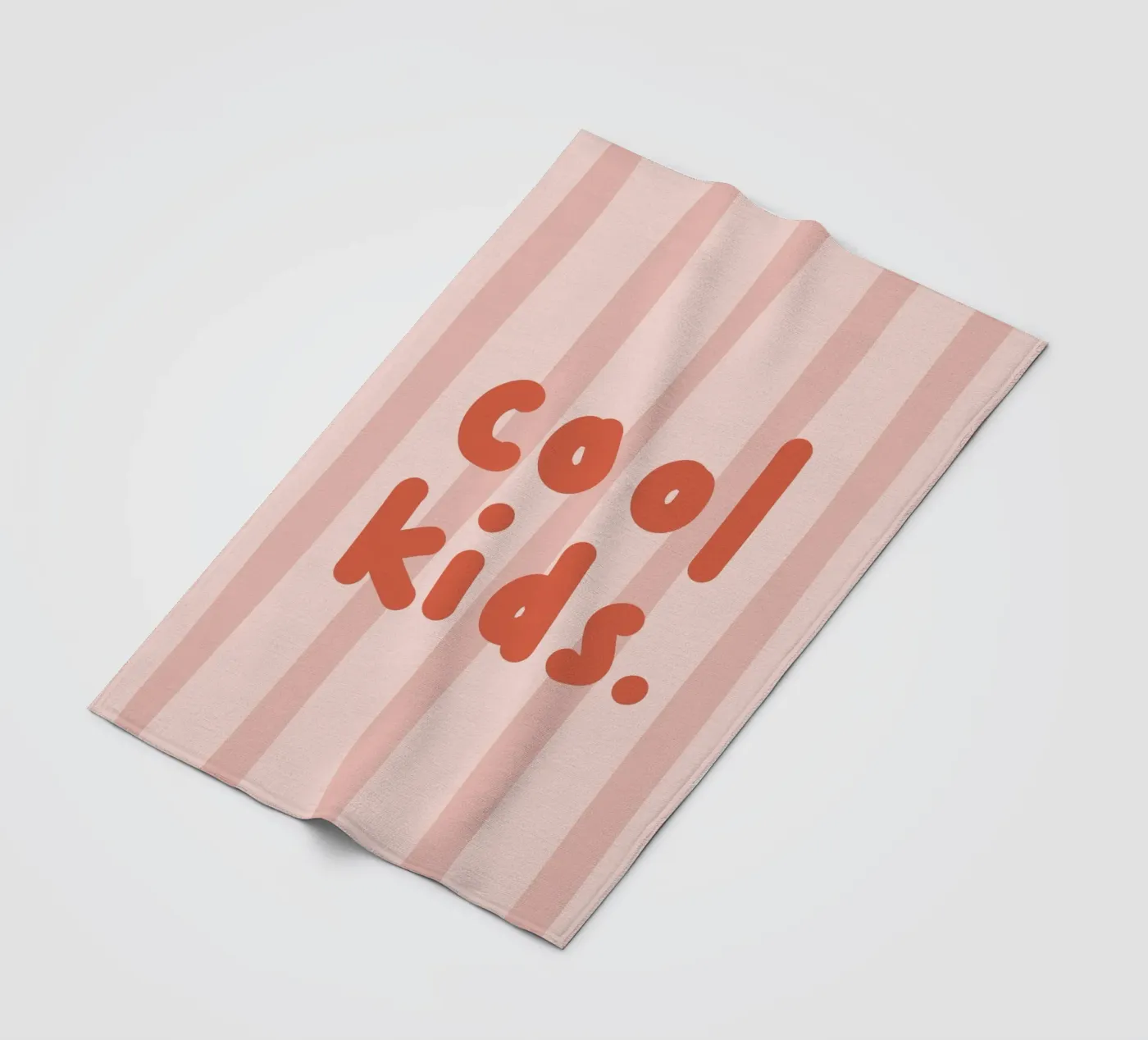 Cool kids pink coperta in pile da we line studio - design