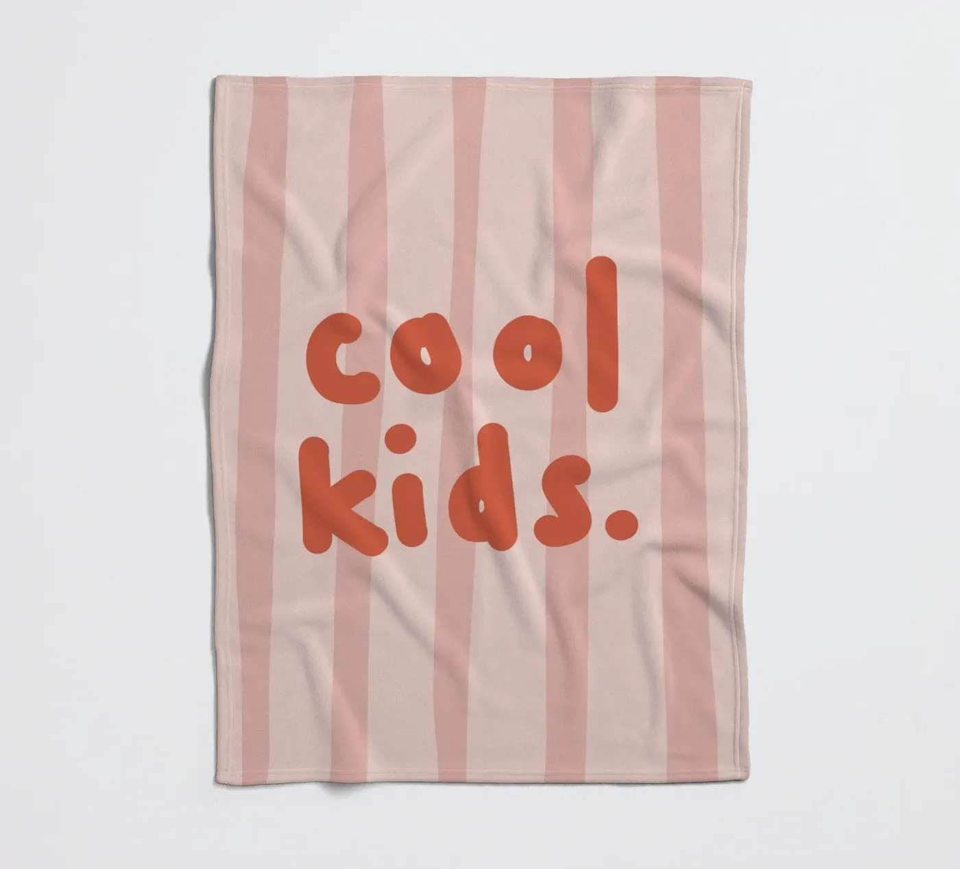 Cool kids pink coperta in pile da we line studio - design