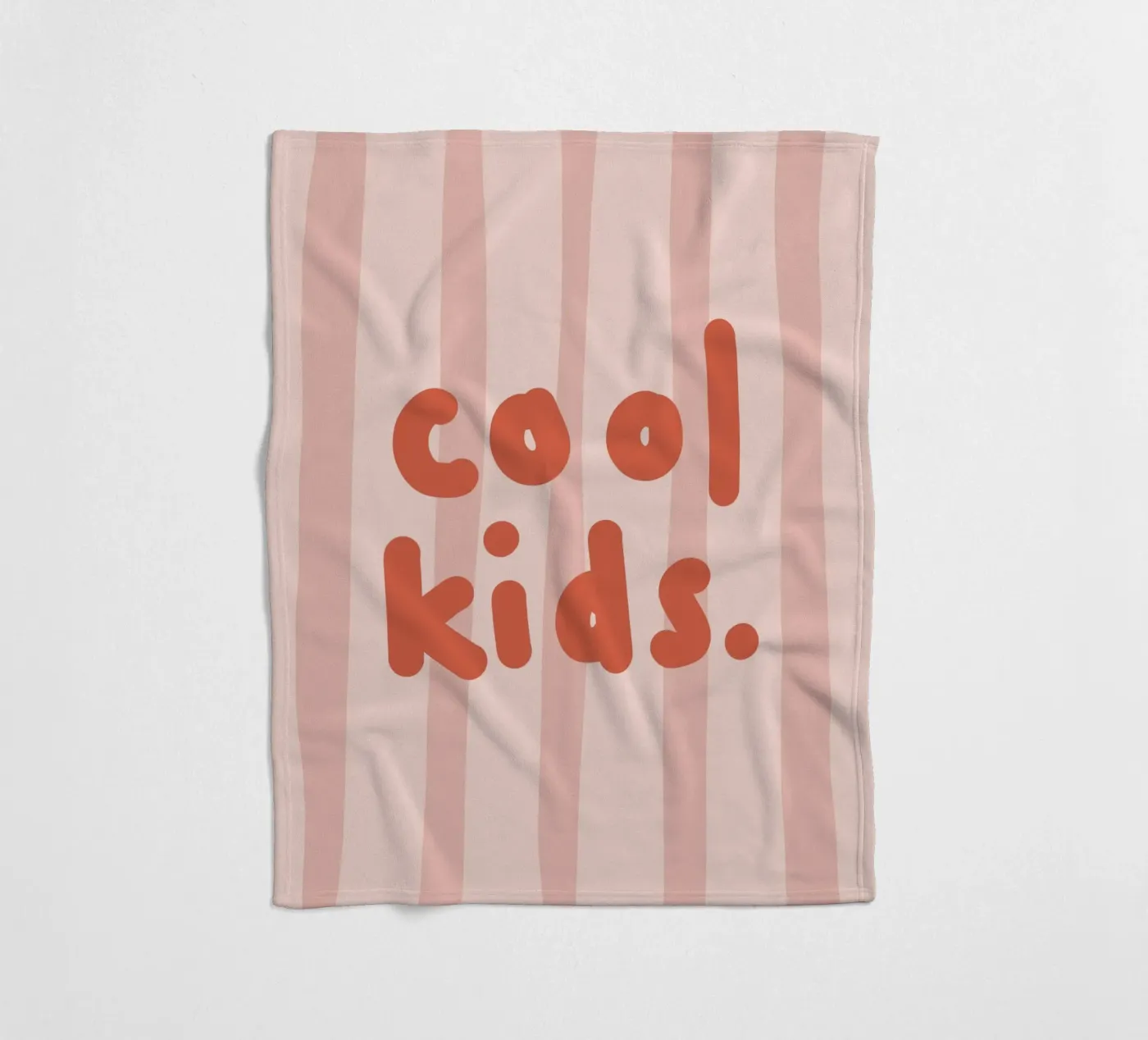 Cool kids pink coperta in pile da we line studio - design