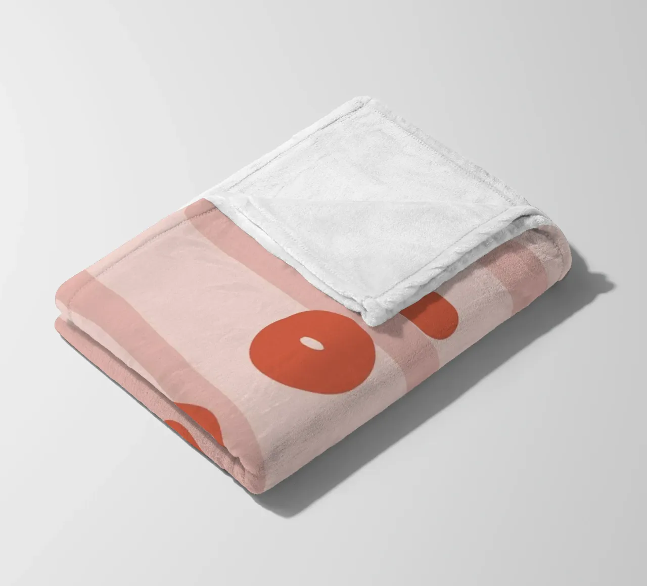 Cool kids pink fleece blanket by we line studio - design