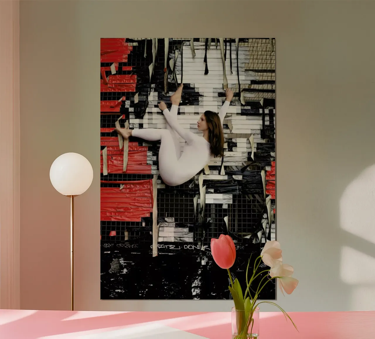 Antoine Le Grand #3 poster con telaio in alluminio da The Urban Yoga