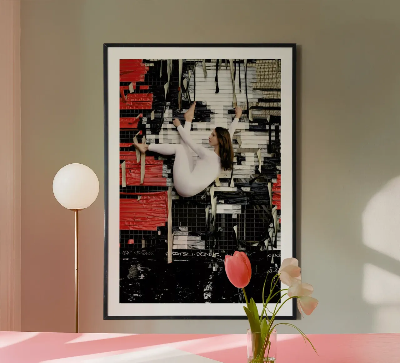 Antoine Le Grand #3 poster con telaio in alluminio da The Urban Yoga
