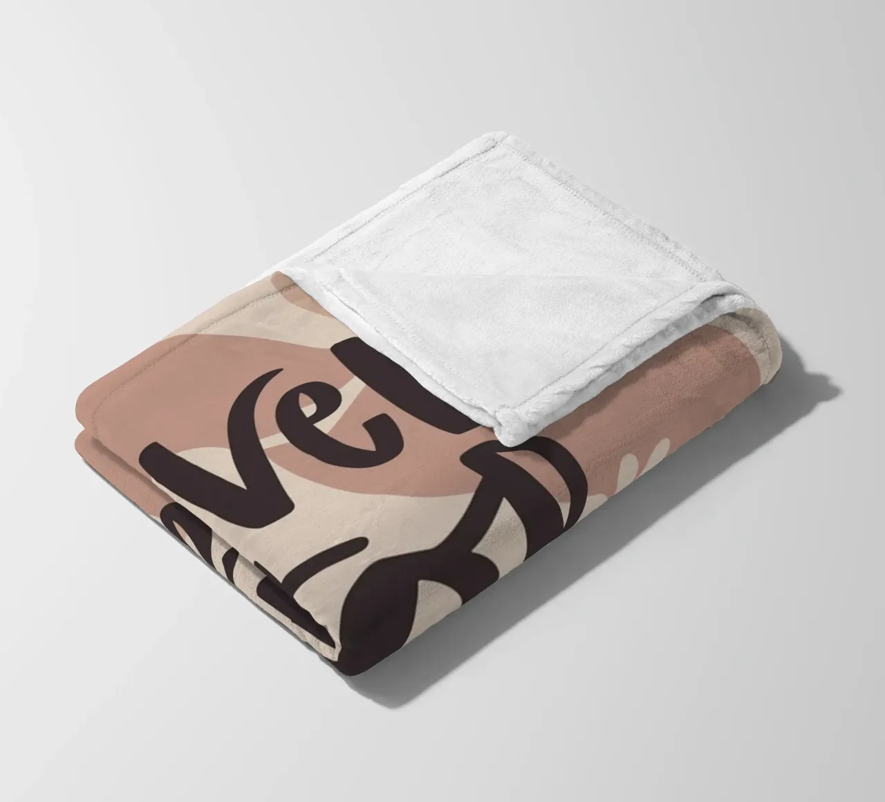 Never Stop Creating – Boho Pastel Crafting Design coperta in pile da Soleil Basque