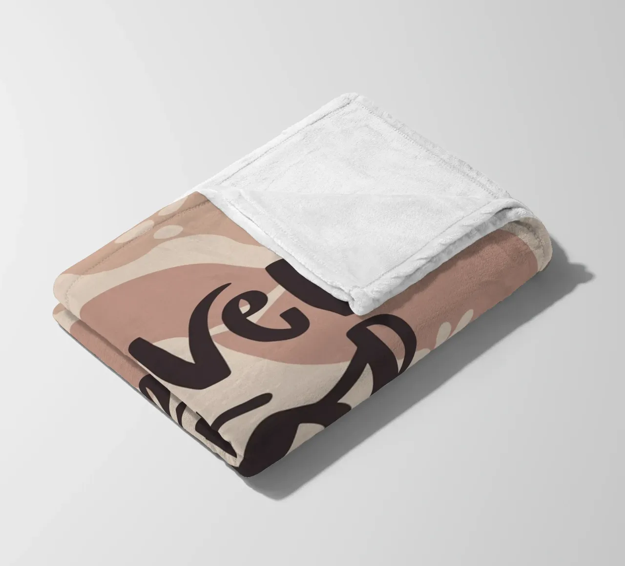 Never Stop Creating – Boho Pastel Crafting Design coperta in pile da Soleil Basque