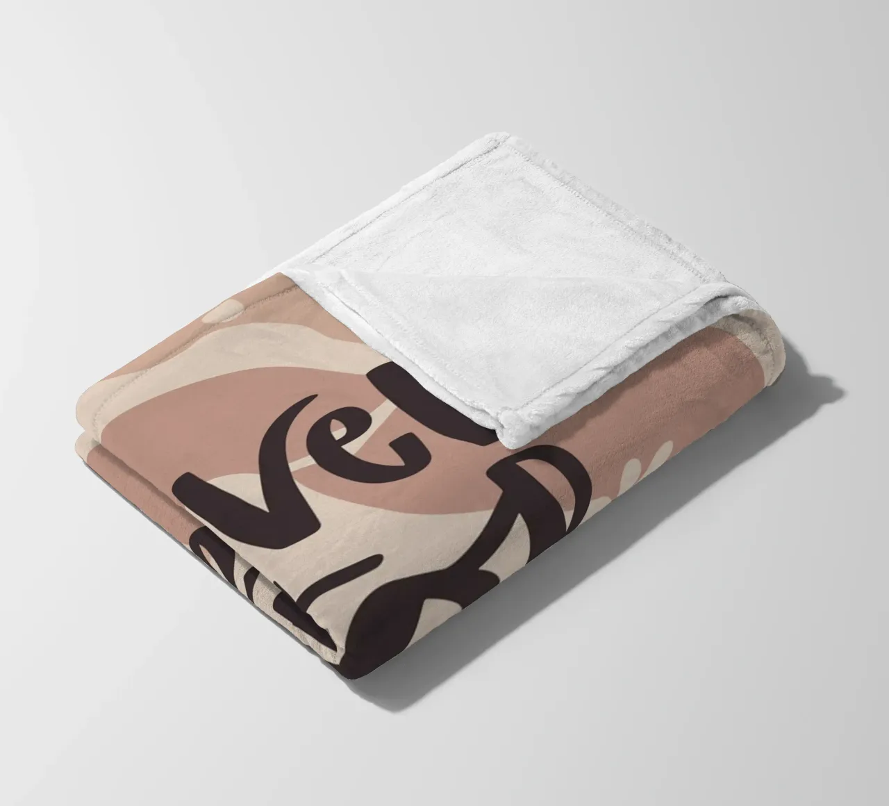 Never Stop Creating – Boho Pastel Crafting Design coperta in pile da Soleil Basque