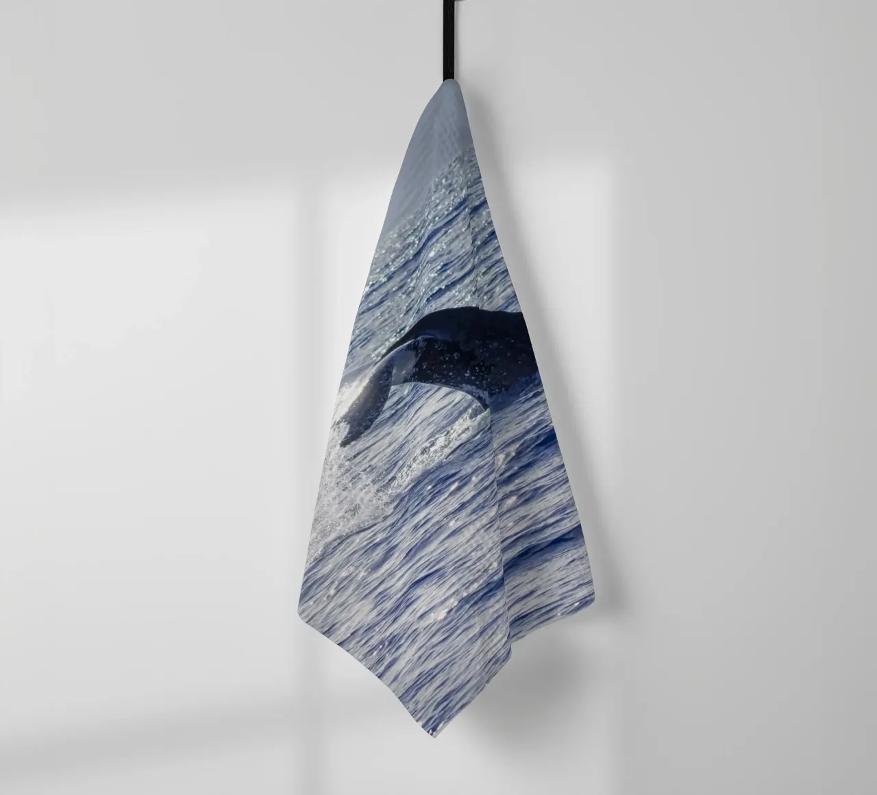 L'immersione delle balene 1 canovaccio da cucina da Léa Lefebvre Photography