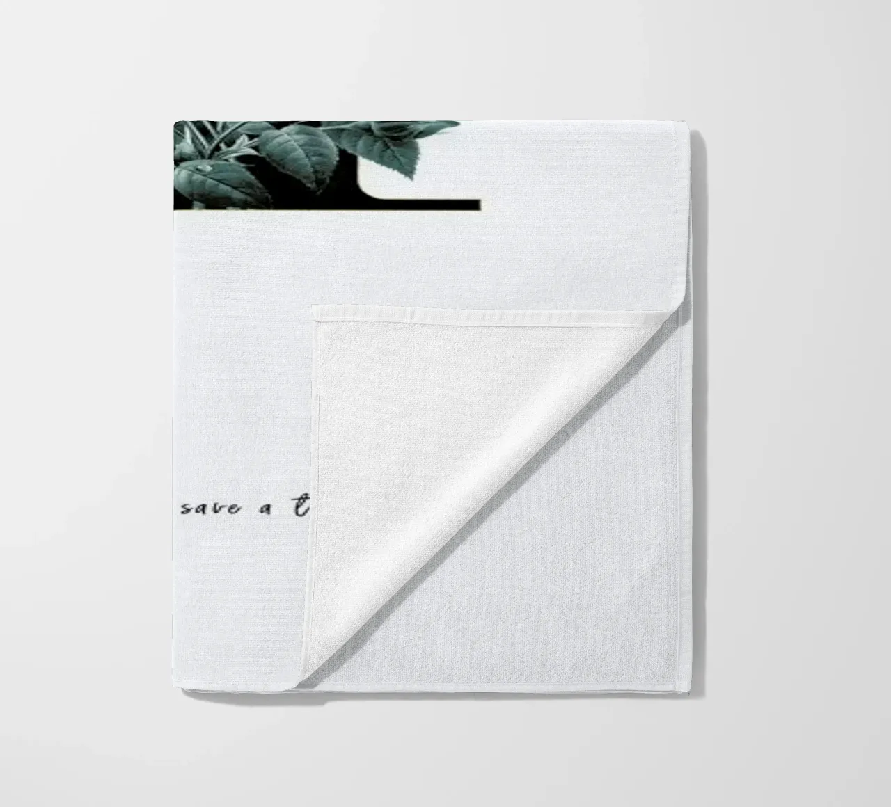 Flower Alphabet - T beach towel by Froilein Juno