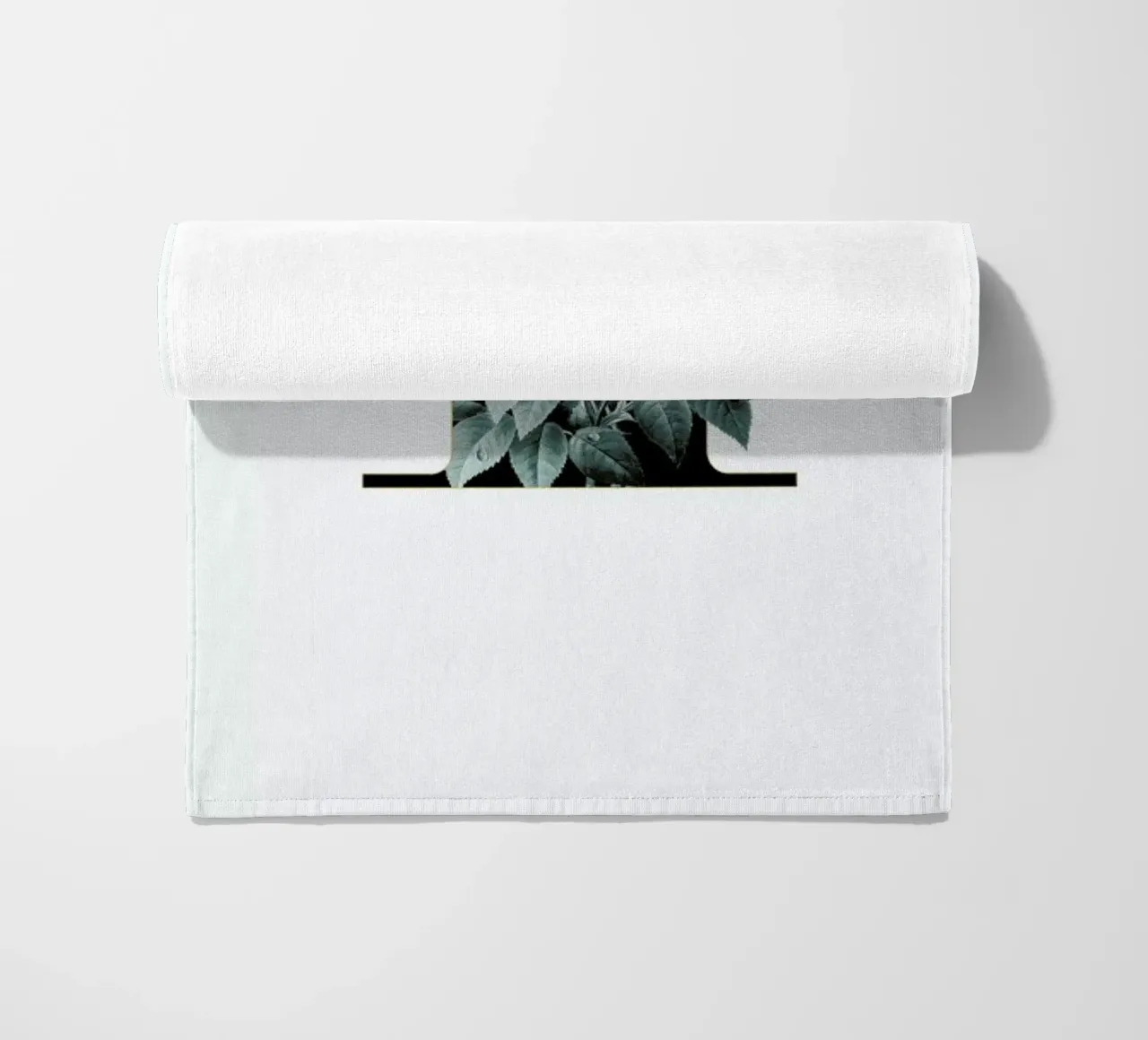 Flower Alphabet - T beach towel by Froilein Juno