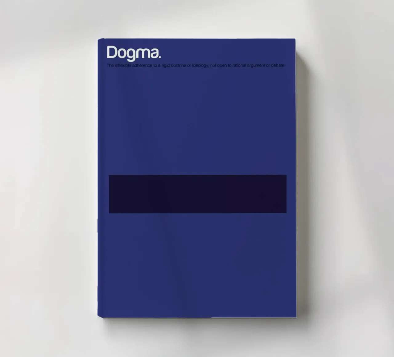 Dogma Notizbuch von Genís Carreras