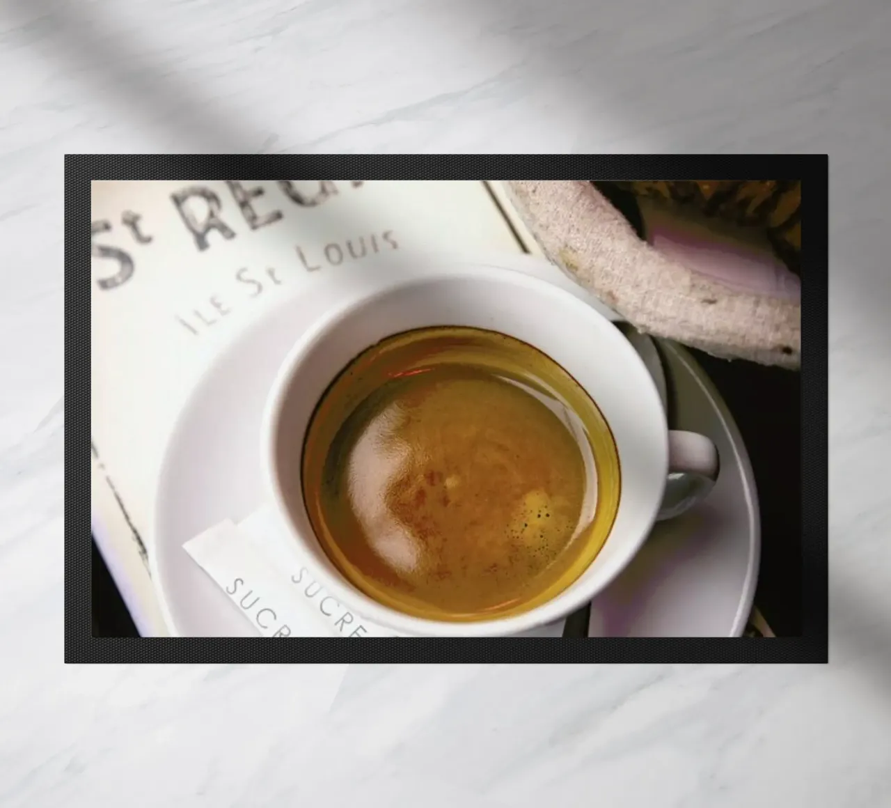 Café Fußmatte von Magdalena Martin Photography