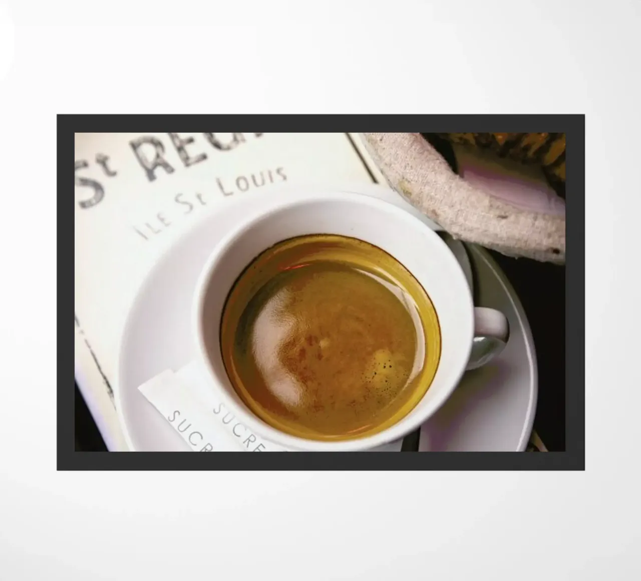 Café Fußmatte von Magdalena Martin Photography