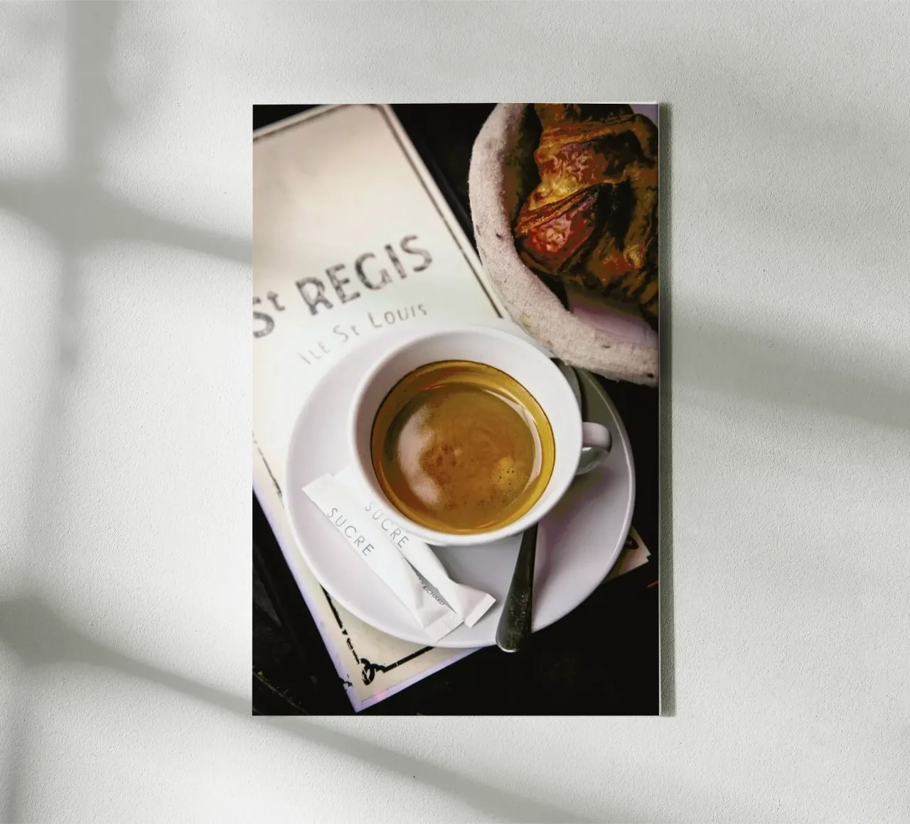 Café canvas by Magdalena Martin Photography