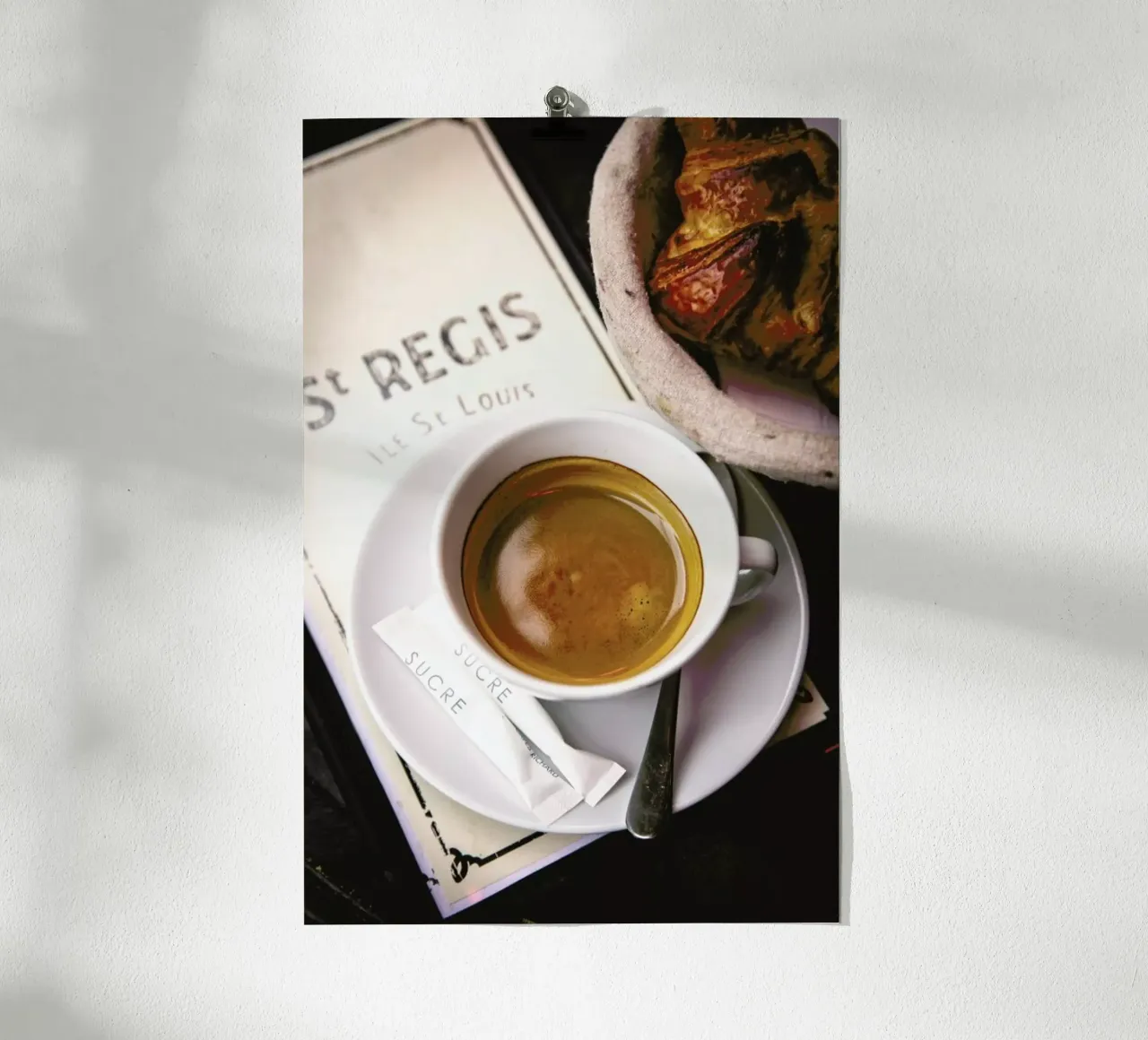 Café poster van Magdalena Martin Photography