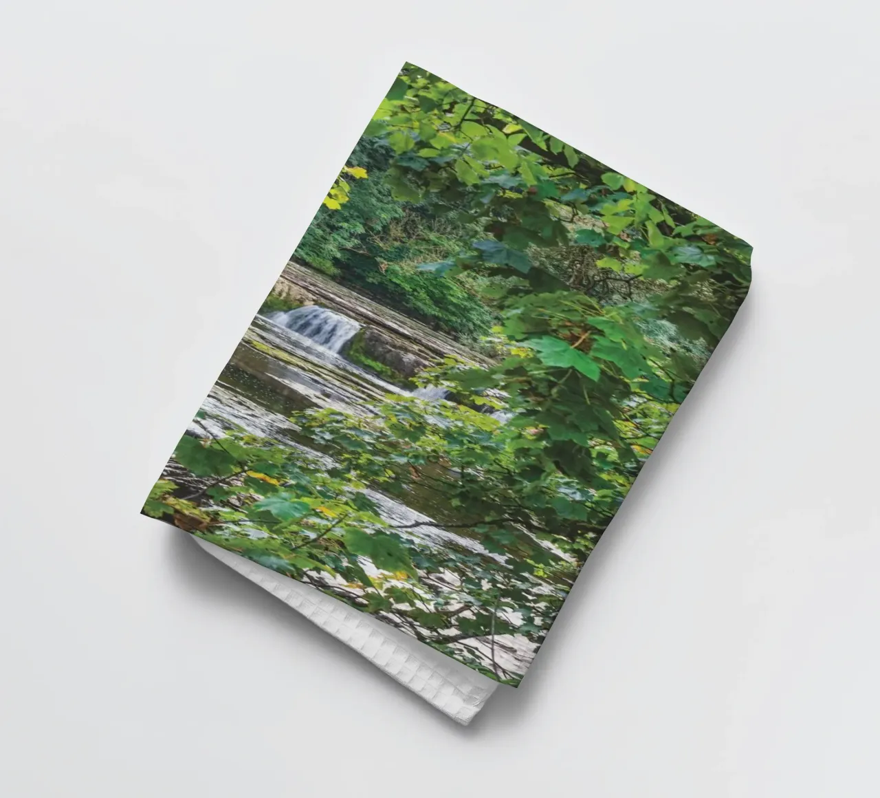 Aysgarth Falls tea towel by Dave Hare Photography