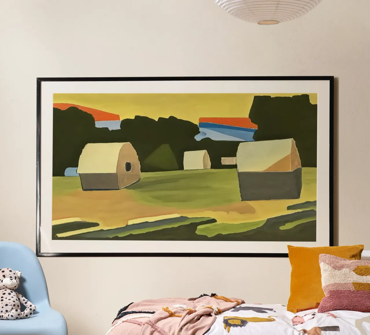 Excursion_landscape_7 poster by Abstract Art by LK
