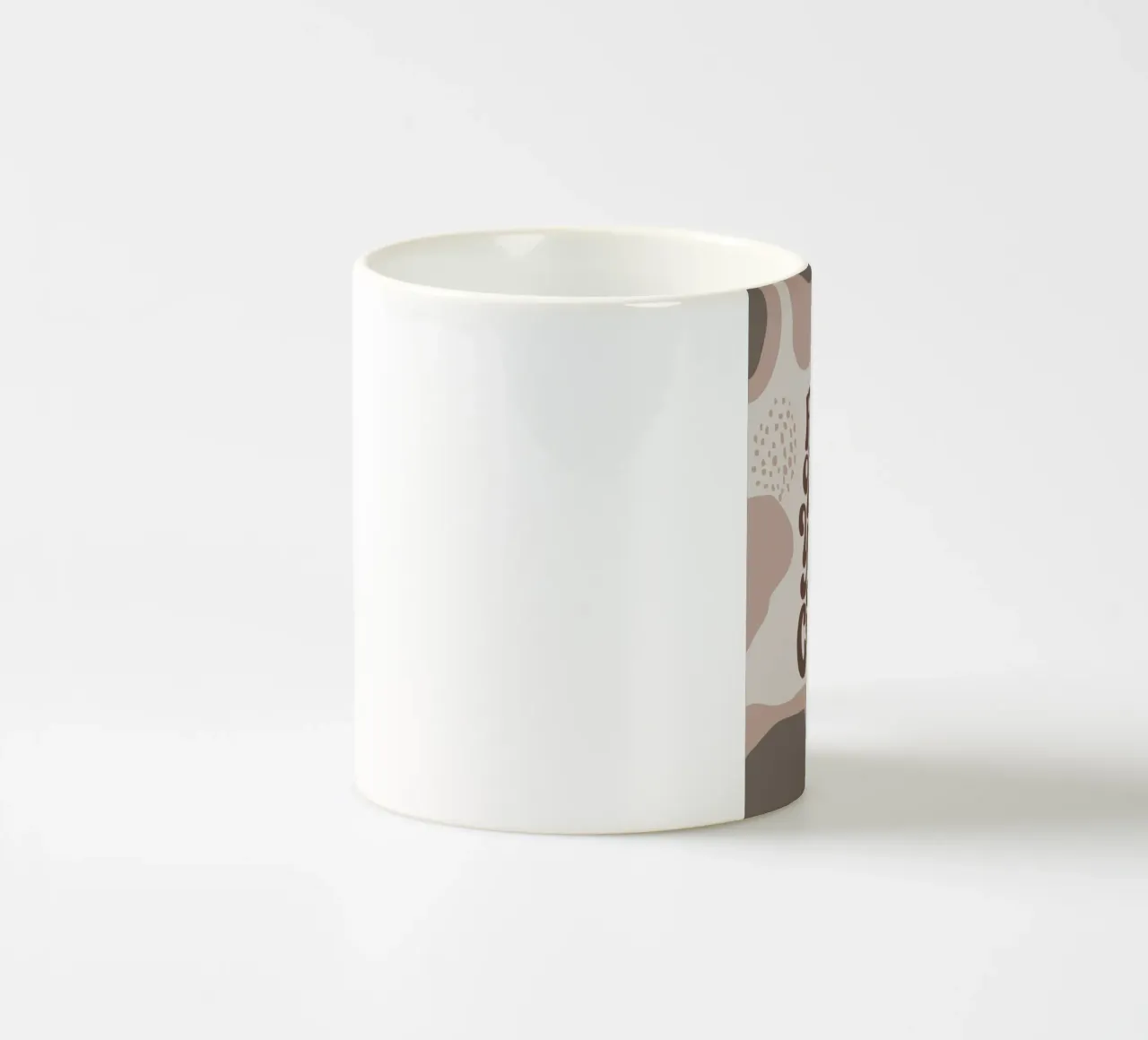 Focus on What You Can Control – Boho Pastel Mindfulness tazza in ceramica da Soleil Basque