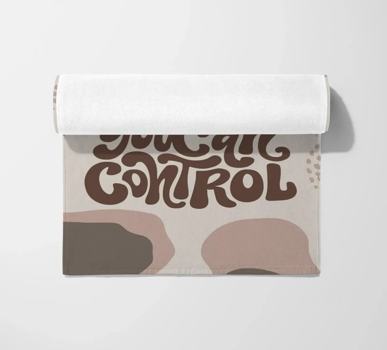 Focus on What You Can Control – Boho Pastel Mindfulness telo mare da Soleil Basque