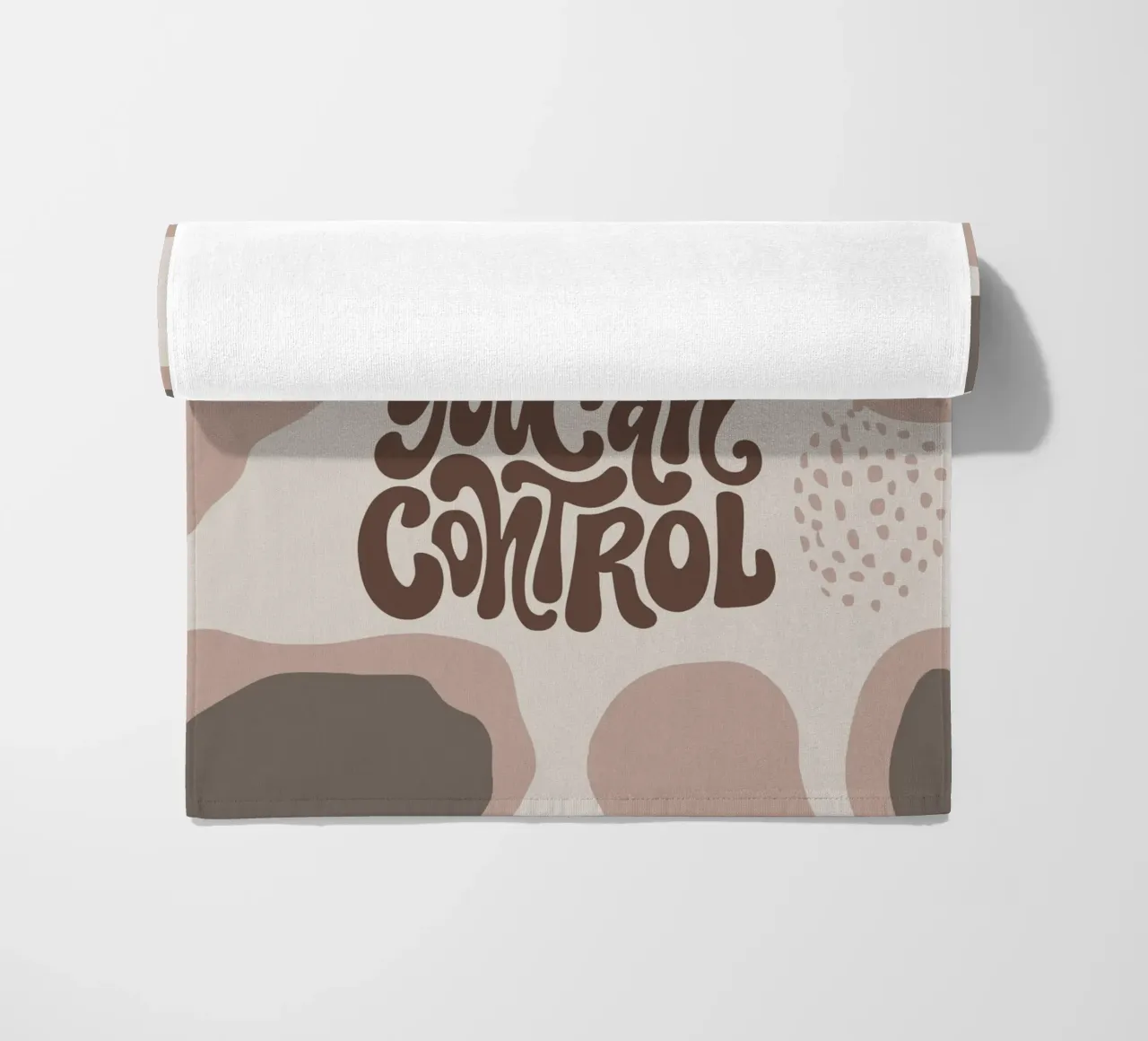 Focus on What You Can Control – Boho Pastel Mindfulness telo mare da Soleil Basque