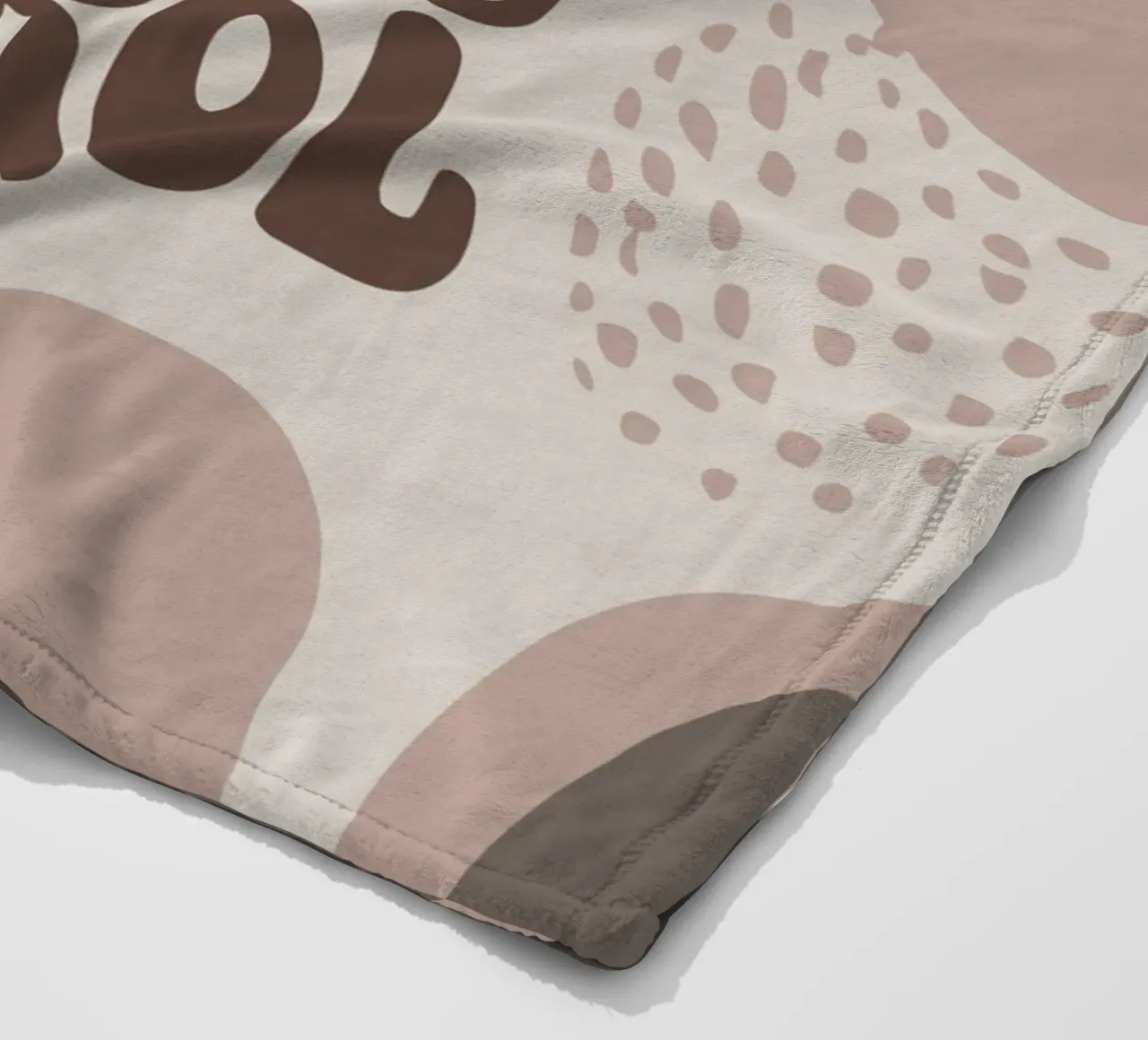 Focus on What You Can Control – Boho Pastel Mindfulness coperta in pile da Soleil Basque