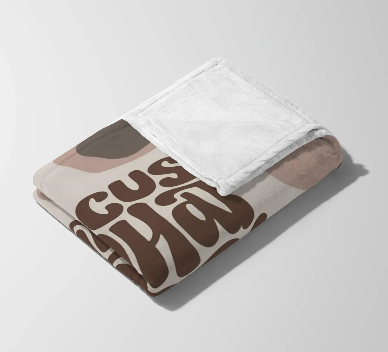 Focus on What You Can Control – Boho Pastel Mindfulness coperta in pile da Soleil Basque