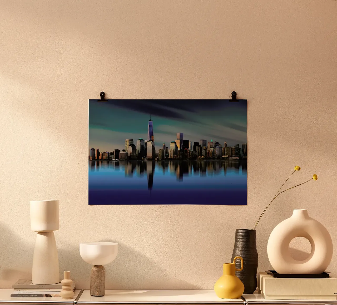 New York World Trade Center 1 - Yi Liang Hahnemühle von Pictufy