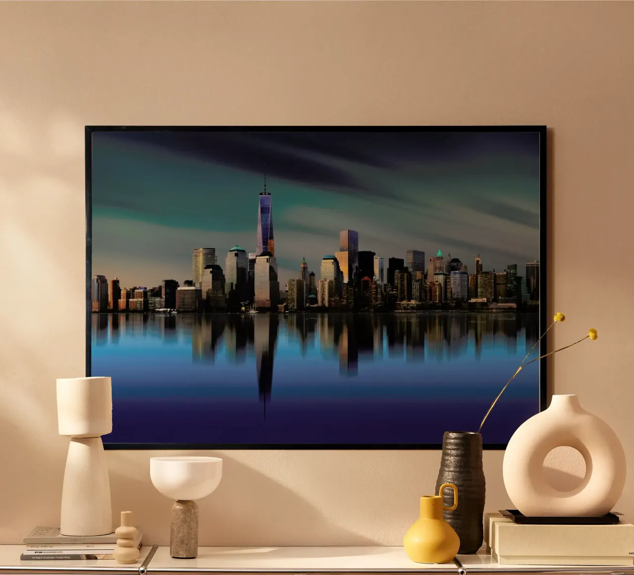 New York World Trade Center 1 - Yi Liang Hahnemühle von Pictufy