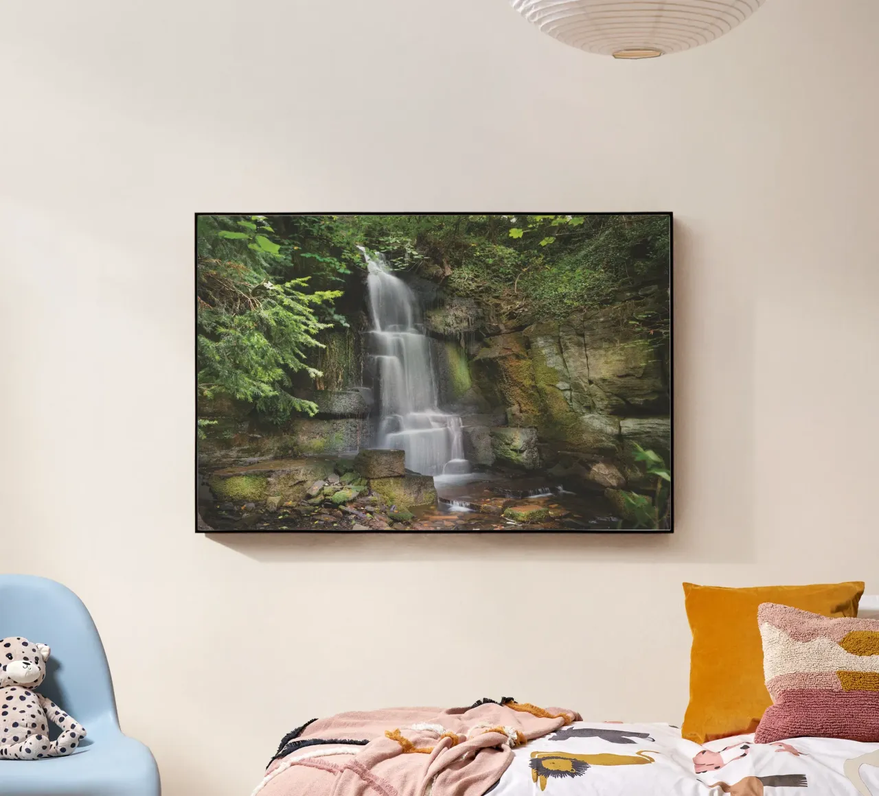 Harmby Falls acryl van Dave Hare Photography