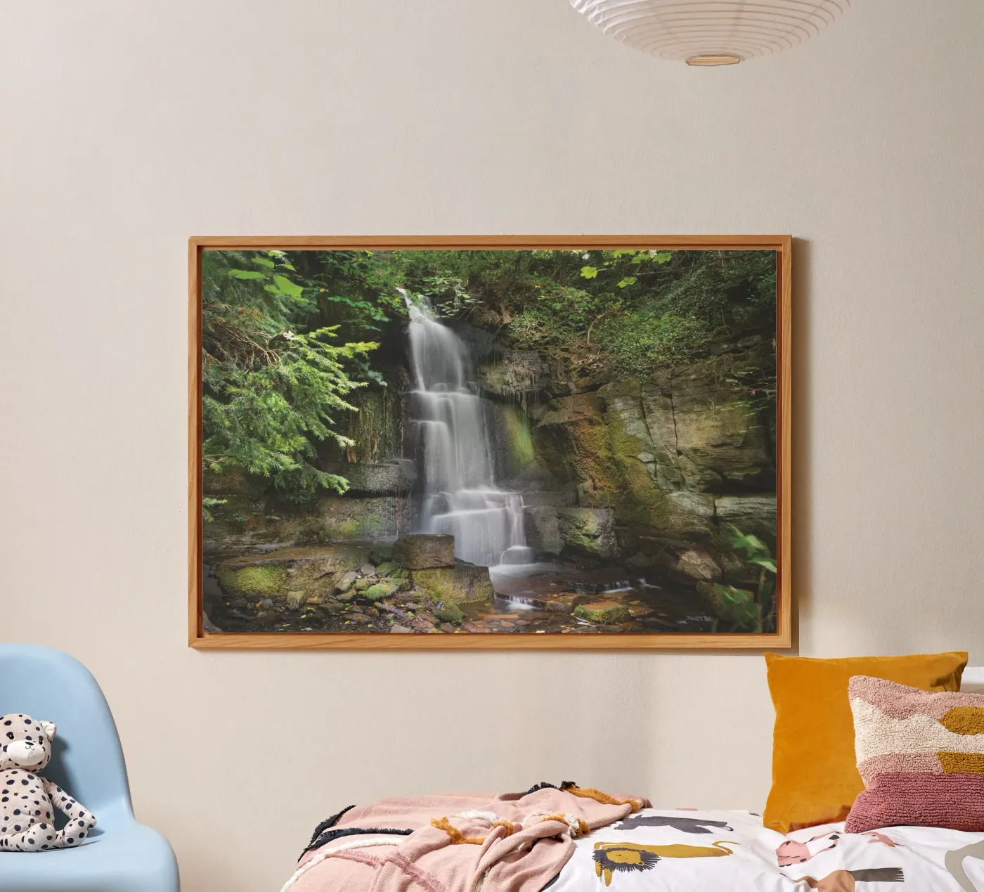 Harmby Falls forex plate by Dave Hare Photography